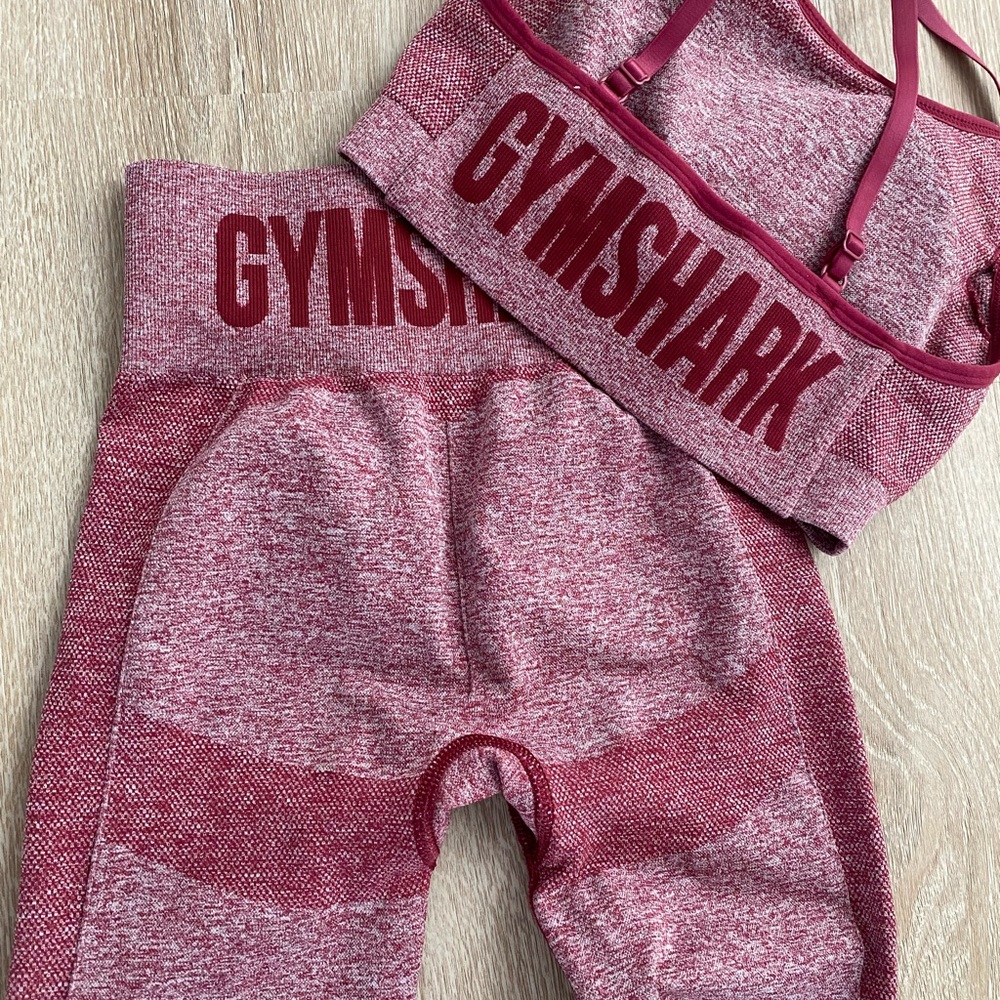 Gymshark workout pants leggings size xs in pink!